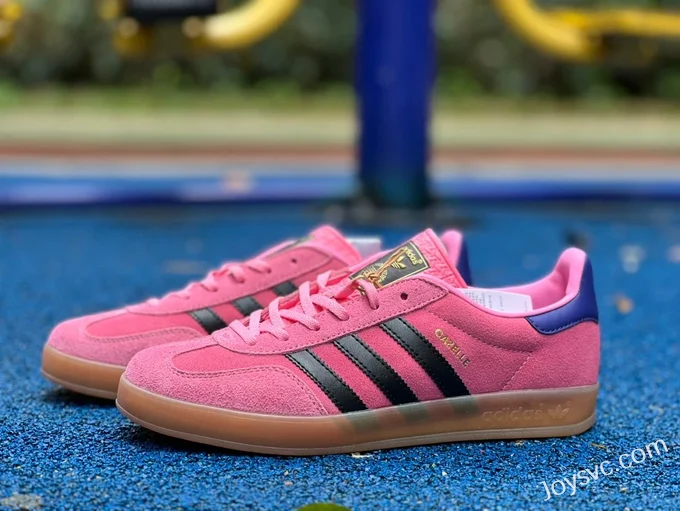 Adidas Samba Pink Blue Retro Sneakers IE7002