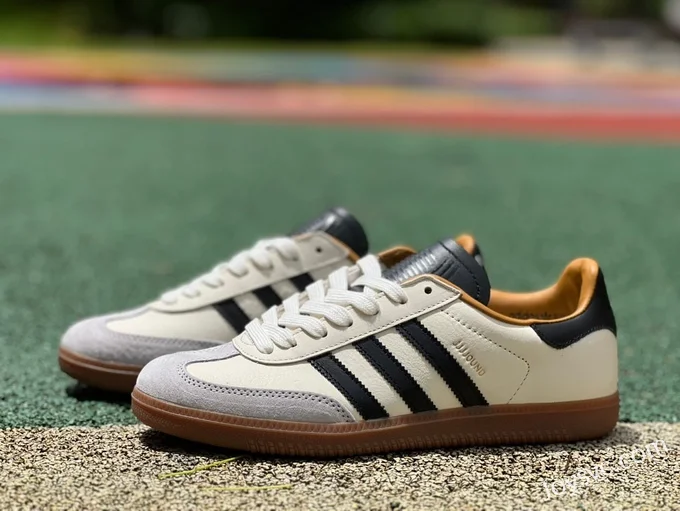 JJJJound x Adidas Samba OG Beige Grey Brown Retro Sneakers ID8708