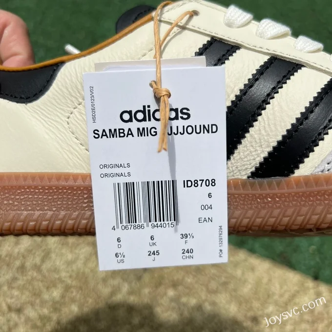 JJJJound x Adidas Samba OG Beige Grey Brown Retro Sneakers ID8708