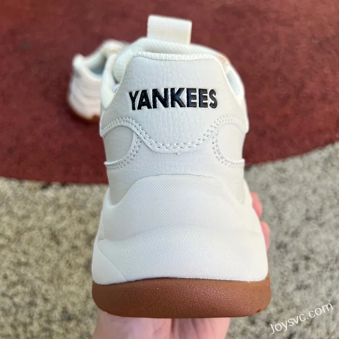 MLB Beige Dad Shoes Big Ball Chunky