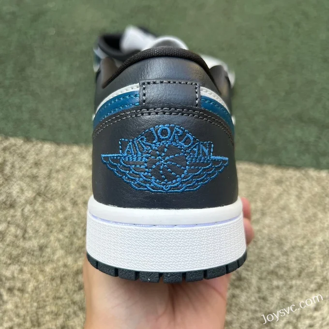 Air Jordan 1 Low DC0774-040 Black Grey Blue DT Version