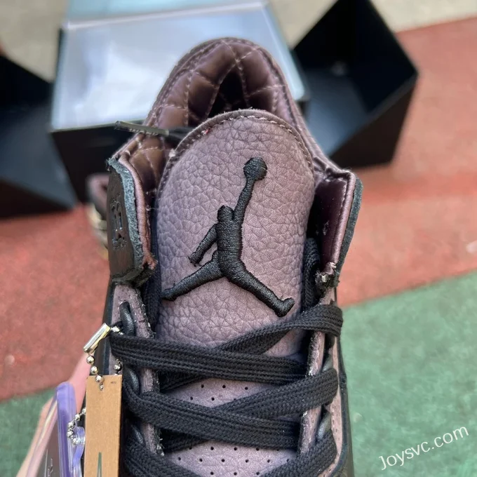 A Ma Maniere x Air Jordan 3 FZ4811-001 Black Wine