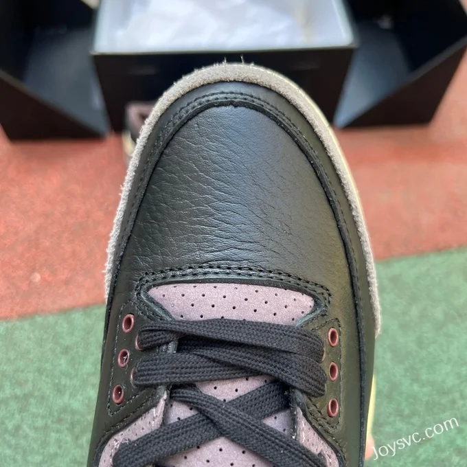 A Ma Maniere x Air Jordan 3 FZ4811-001 Black Wine