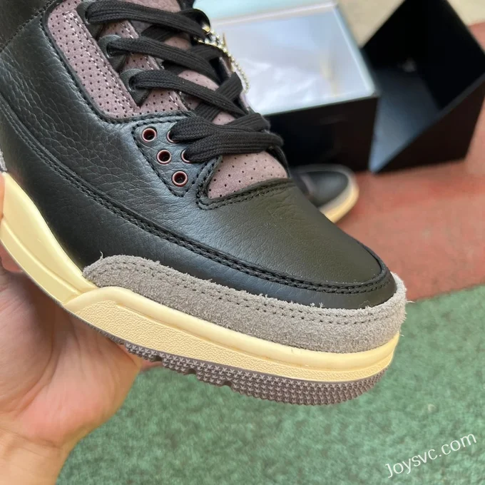 A Ma Maniere x Air Jordan 3 FZ4811-001 Black Wine