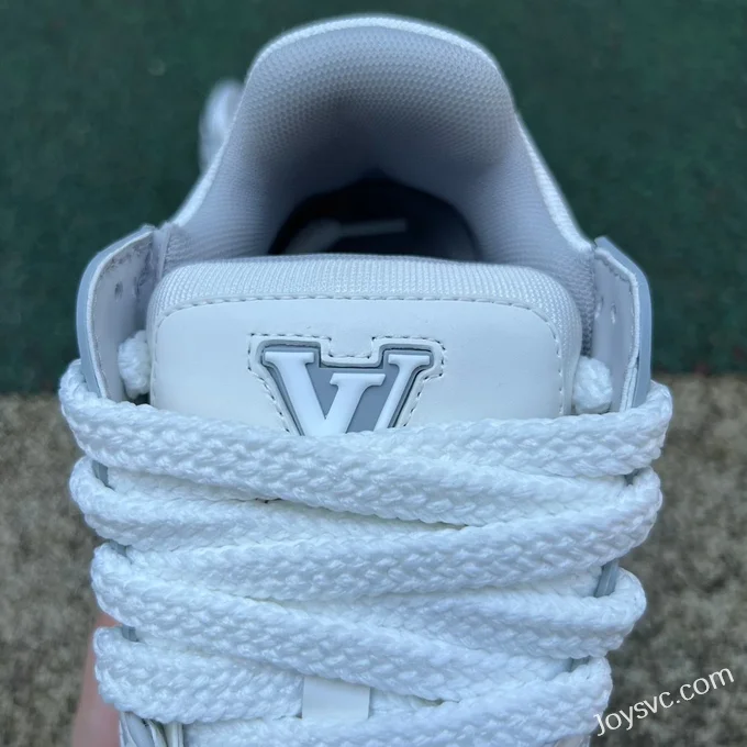 Louis Vuitton Trainer Maxi White Grey