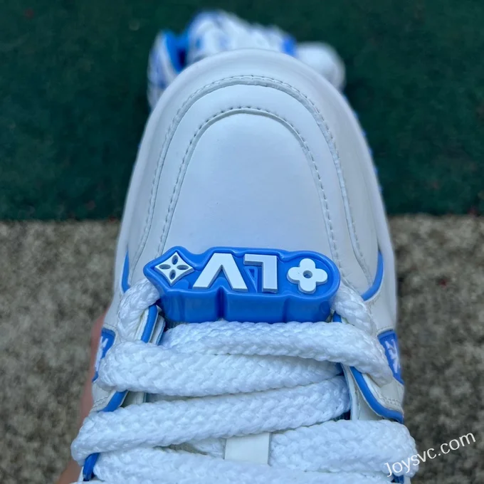 Louis Vuitton Trainer Maxi White Blue