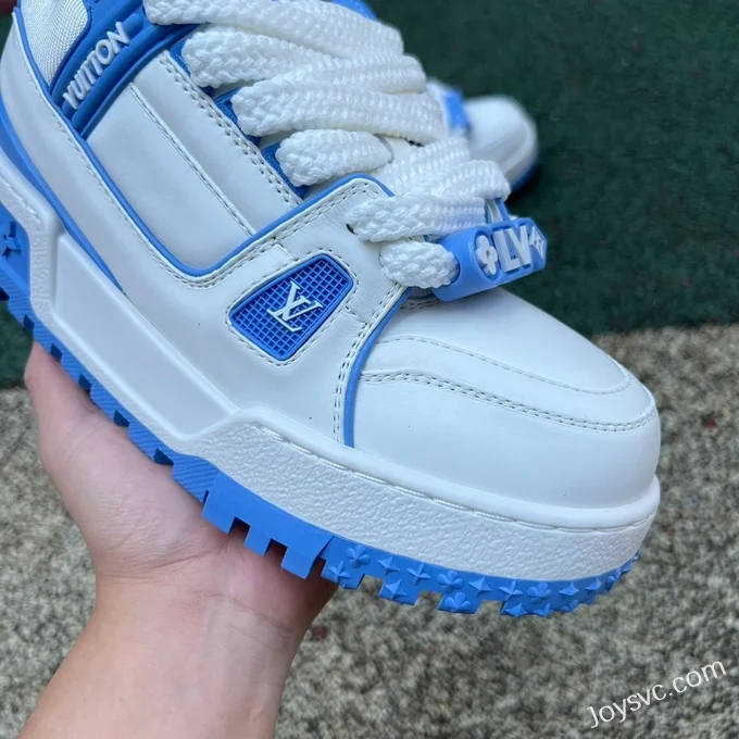 Louis Vuitton Trainer Maxi White Blue