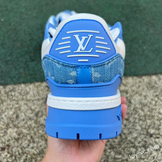 Louis Vuitton Trainer Maxi Denim Blue