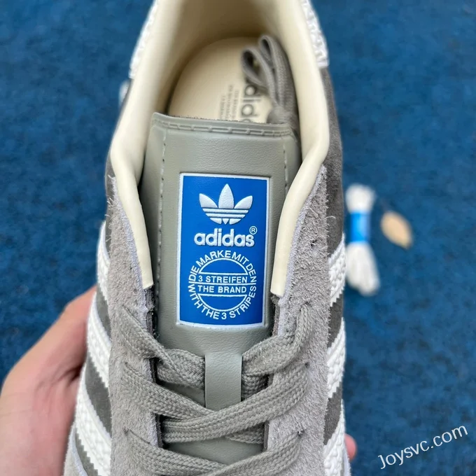 Adidas Gazelle Indoor Grey White Retro Sneakers IF1807