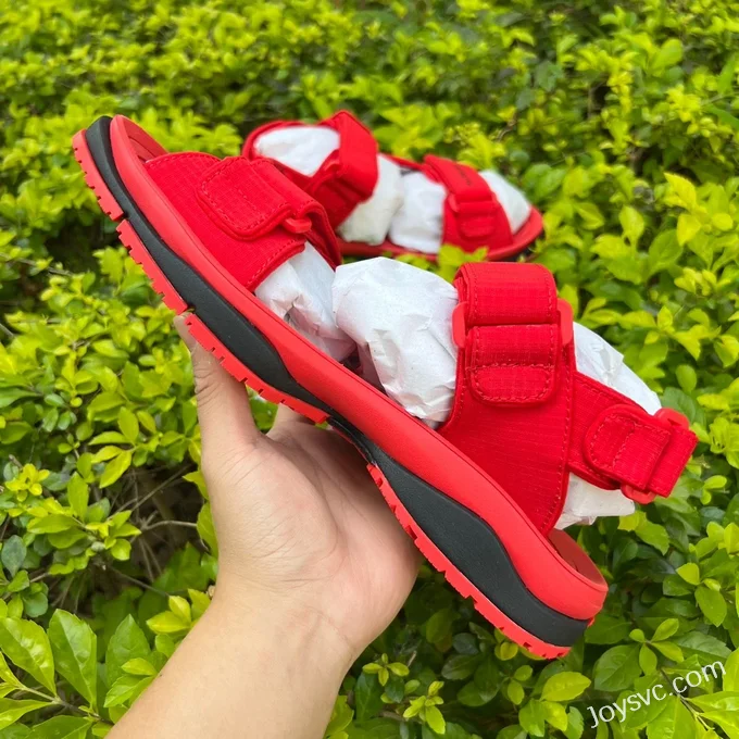 Balenciaga Red Sandals Vintage Dad Shoes