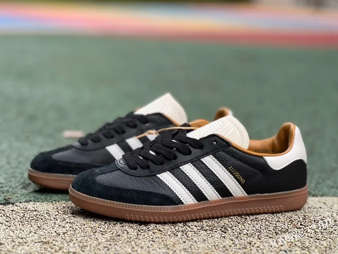 JJJJound x Adidas Samba OG Black Brown Retro Sneakers ID8707