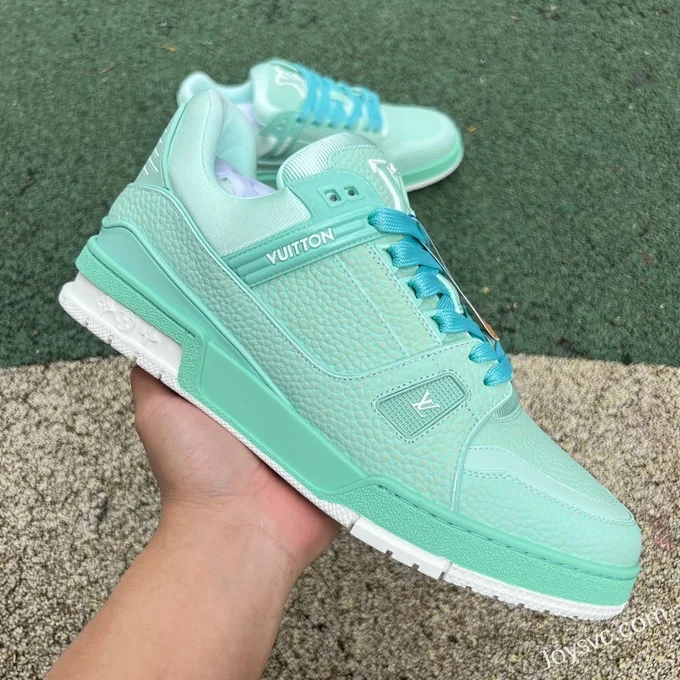 Louis Vuitton Trainer Mint Tiffany