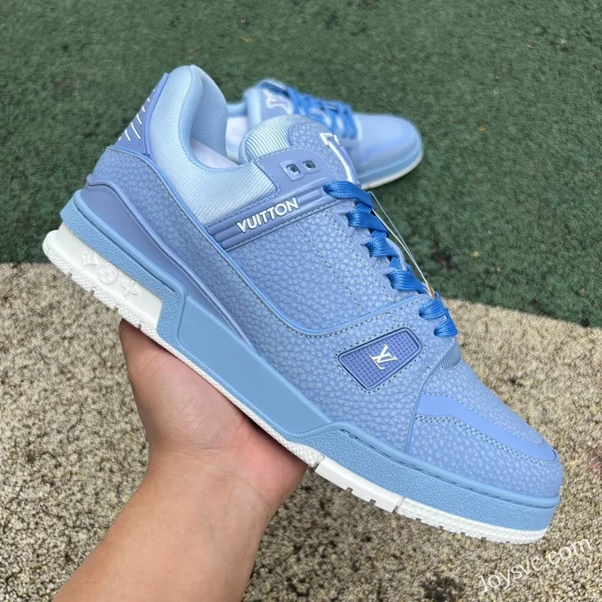 Louis Vuitton Trainer Blue Pure Version