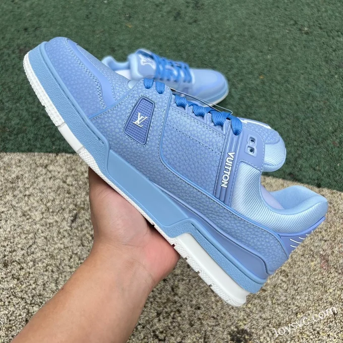 Louis Vuitton Trainer Blue Pure Version