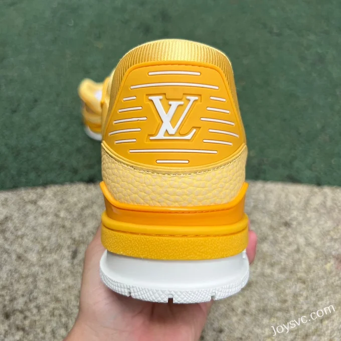 Louis Vuitton Trainer Yellow Orange Pure Version