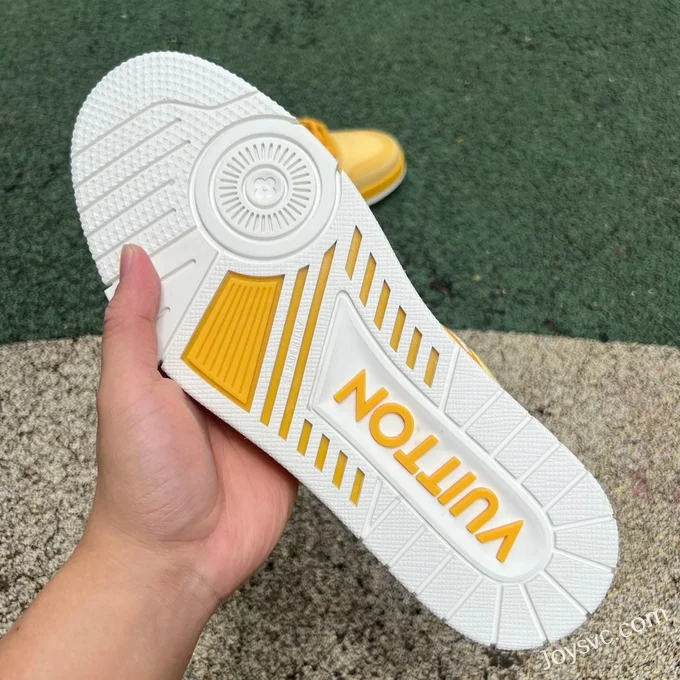 Louis Vuitton Trainer Yellow Orange Pure Version