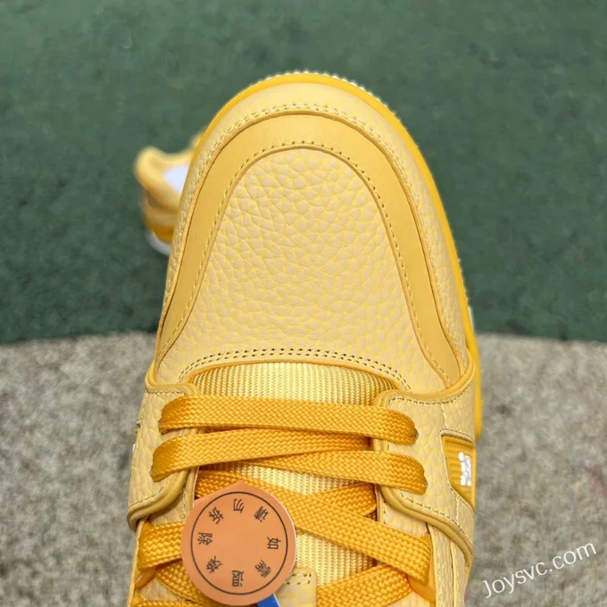 Louis Vuitton Trainer Yellow Orange Pure Version