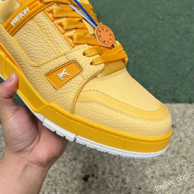 Louis Vuitton Trainer Yellow Orange Pure Version