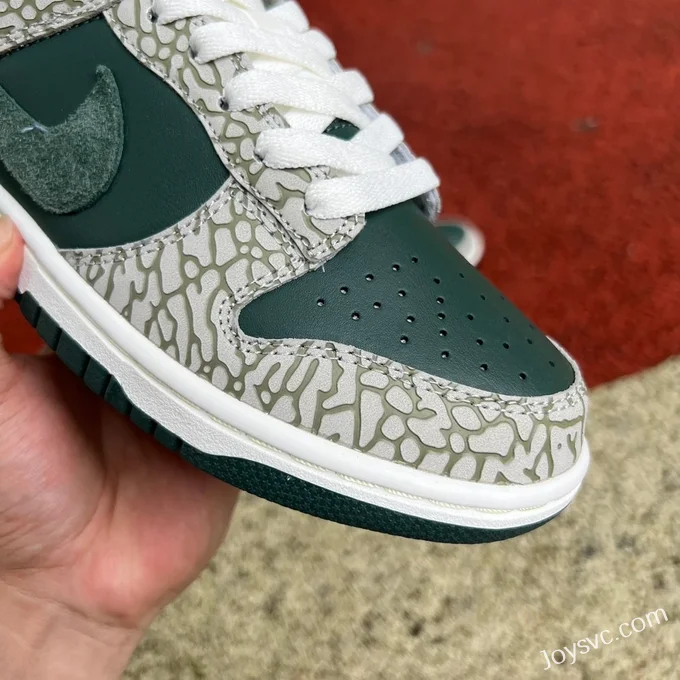 Nike Dunk Low Green Speckle Retro Sneakers HF4878-053