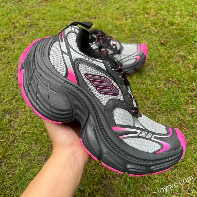 Balenciaga 10XL Black Grey Pink Sneakers