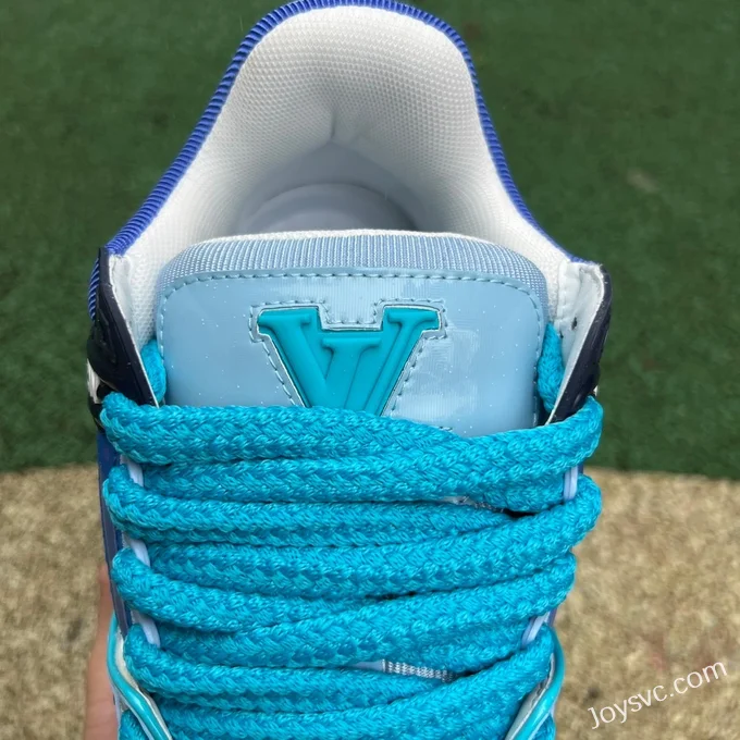 Louis Vuitton Trainer Maxi Blue Patent