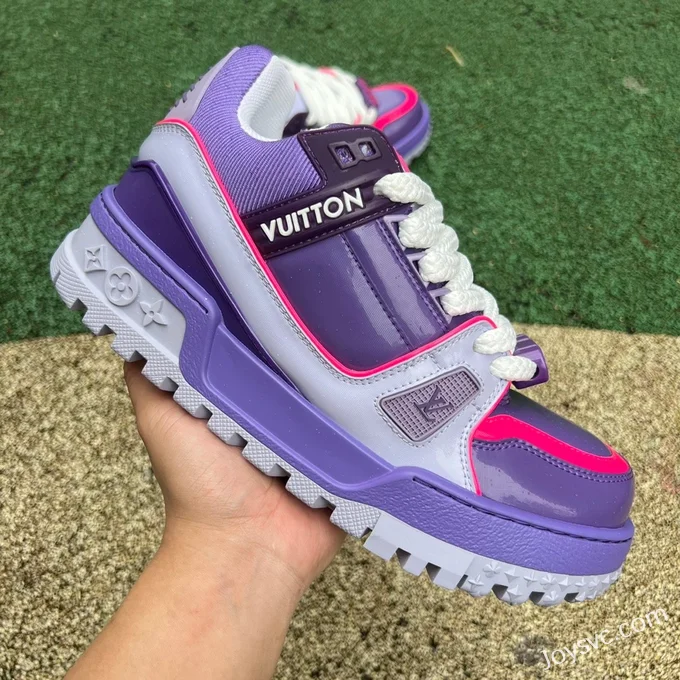 Louis Vuitton Trainer Maxi Purple Pink Patent