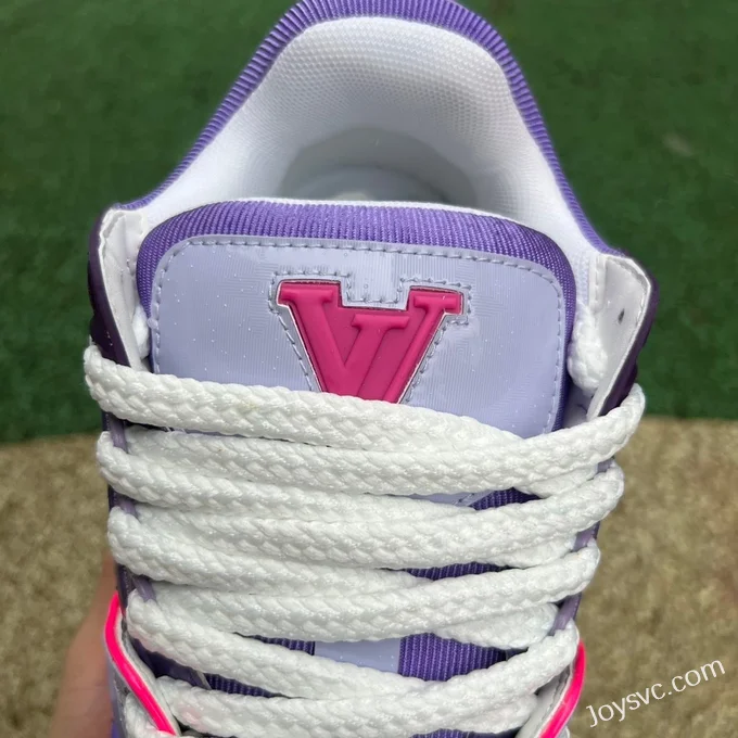 Louis Vuitton Trainer Maxi Purple Pink Patent