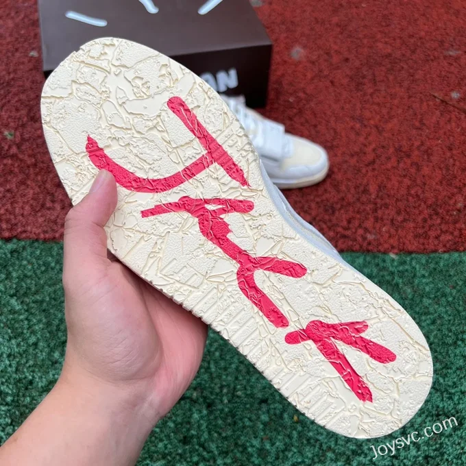 Travis Scott x Jordan Cut The Check FZ8117-003 Beige Yellow DX Version