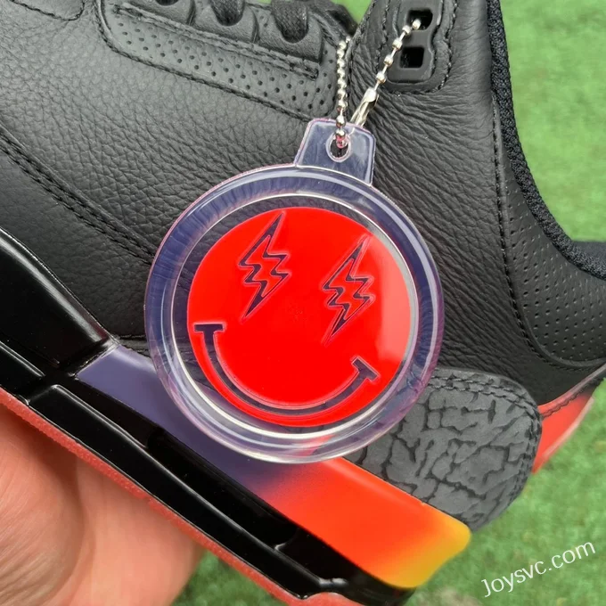 J Balvin x Air Jordan 3 FN0344-001 Black Rainbow