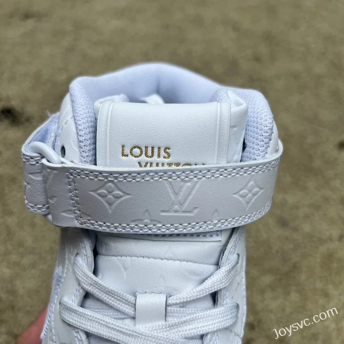 Nike Air Force 1 x Louis Vuitton Mid-Top White Fashion Sneakers