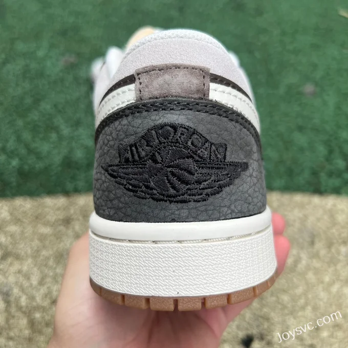 Air Jordan 1 Low FD0399-004 Magpie Grey White Brown DT Version