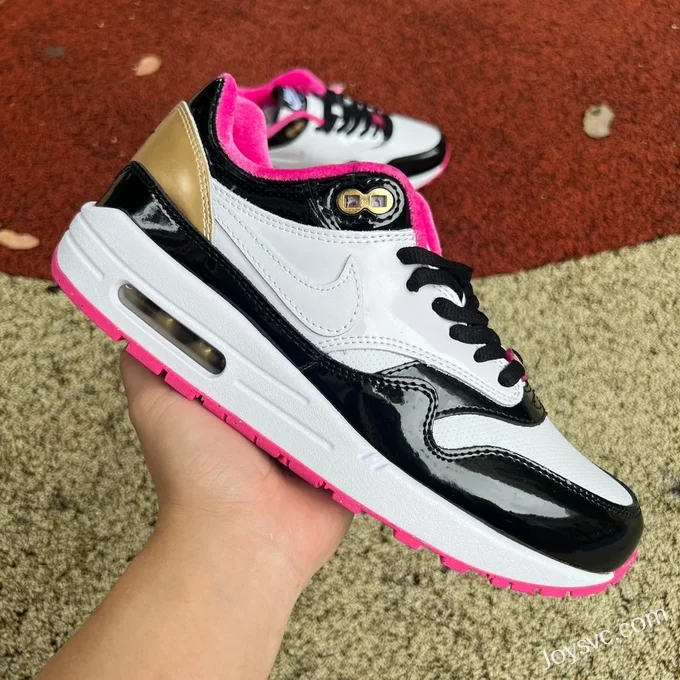 PHANTACI x Nike Air Max 1 White Black Pink 2024 HJ3966-110