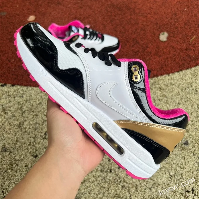 PHANTACI x Nike Air Max 1 White Black Pink 2024 HJ3966-110