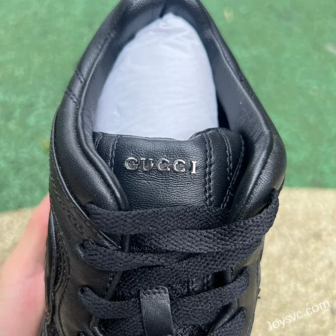 GUCCI Leather Dad Sneakers 2.0 in Black