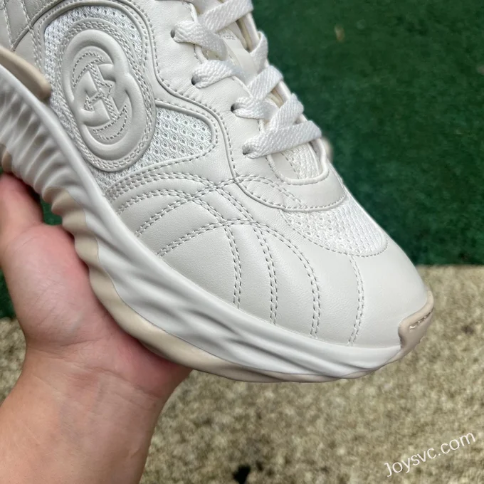 GUCCI Leather Dad Sneakers 2.0 in Beige