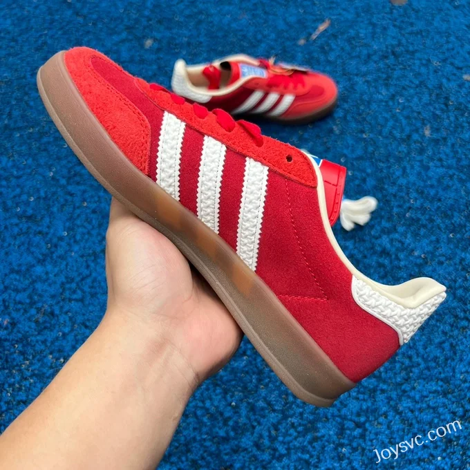 Adidas Gazelle Red White Retro Sneakers IF1808