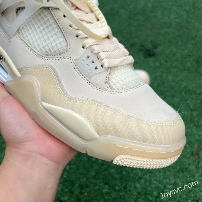 OFF-WHITE x Air Jordan 4 CV9388-100 White