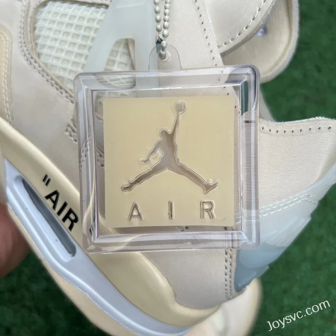 OFF-WHITE x Air Jordan 4 CV9388-100 White