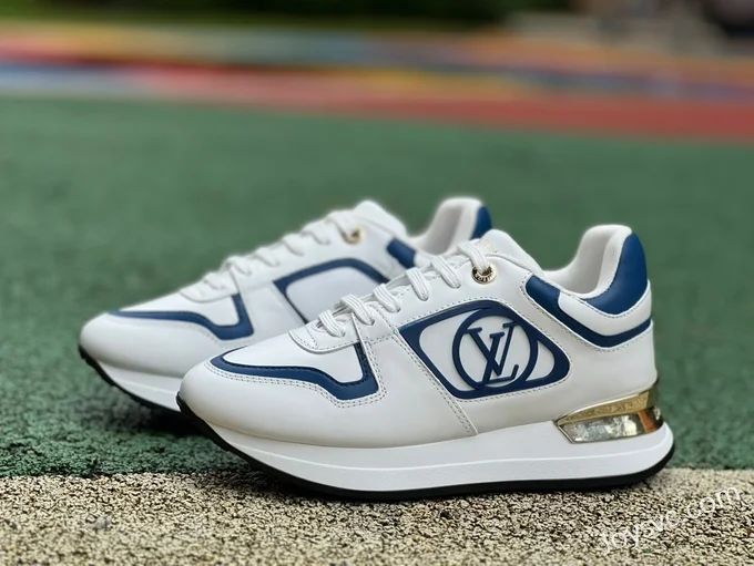 Louis Vuitton Neo Run Away White Blue Gold