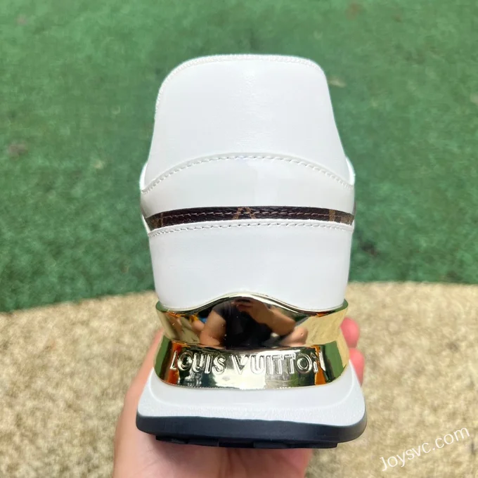 Louis Vuitton Neo Run Away White Brown Gold