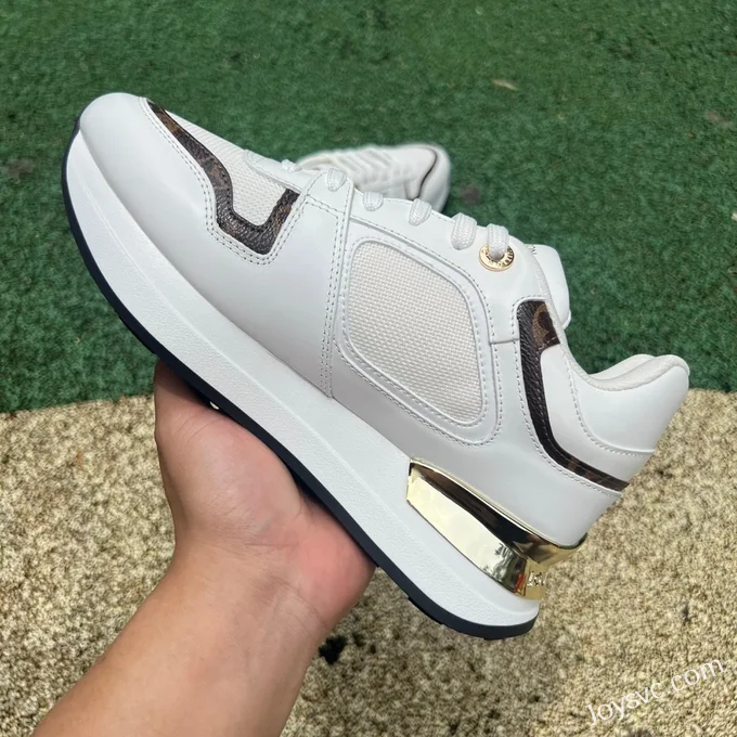 Louis Vuitton Neo Run Away White Brown Gold