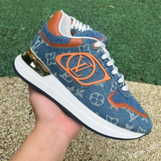 Louis Vuitton Neo Run Away Denim Blue Gold