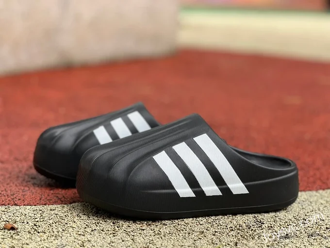 Adidas Superstar Mule Black White Slides IF6184