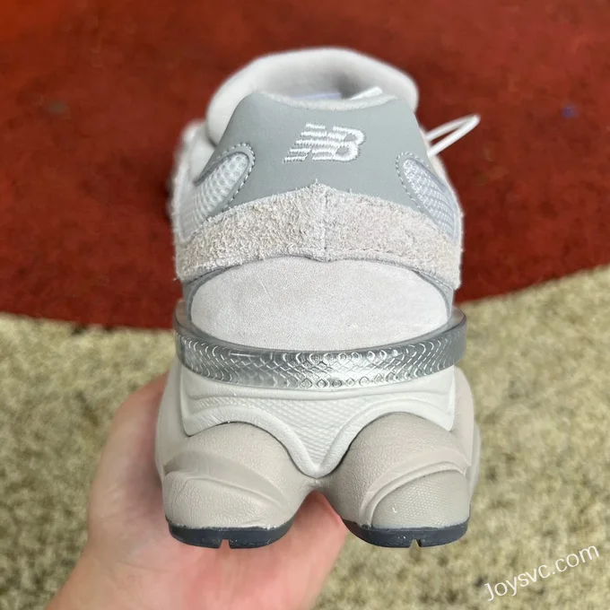 New Balance 9060 Beige Grey Pure Original Retro Running Shoes U9060FGN