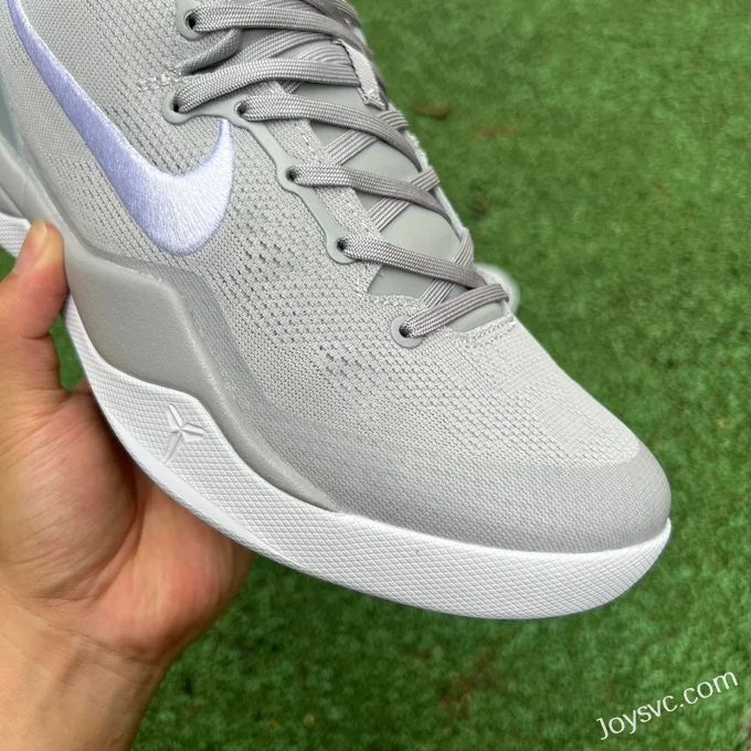 Nike Kobe 8 Protro Wolf Grey - Grey Basketball Shoes