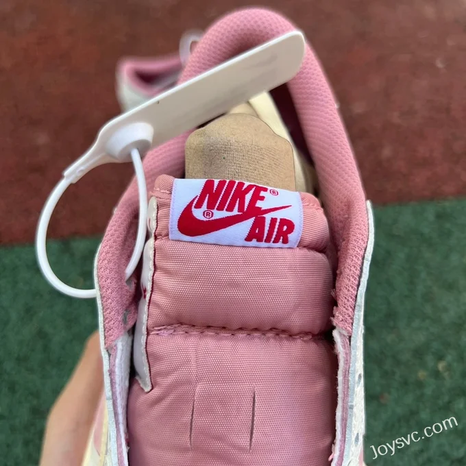 Travis Scott x Air Jordan 1 Low DM7886-600 White Pink Reverse Swoosh