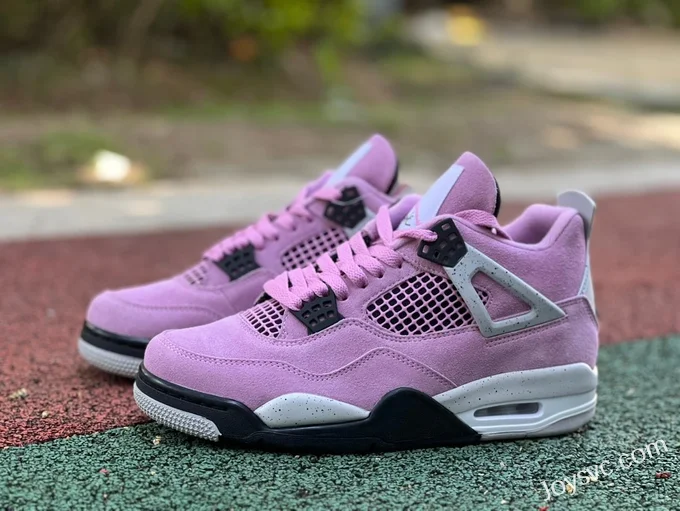 Air Jordan 4 Orchid AQ9129-501 White Pink