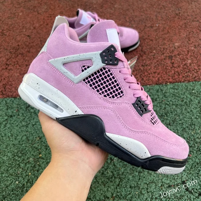 Air Jordan 4 Orchid AQ9129-501 White Pink