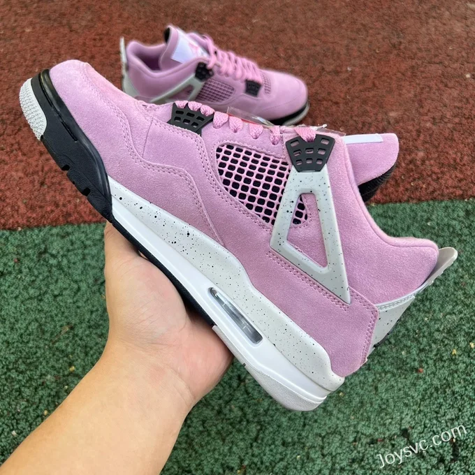 Air Jordan 4 Orchid AQ9129-501 White Pink