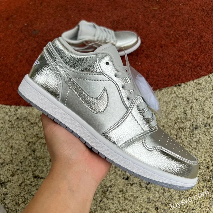 Air Jordan 1 Low FN5030-001 Liquid Metal Silver